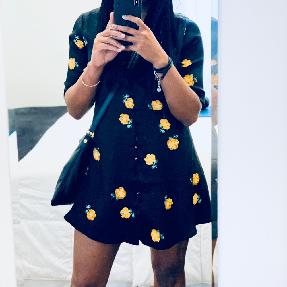 Madewell floral dress